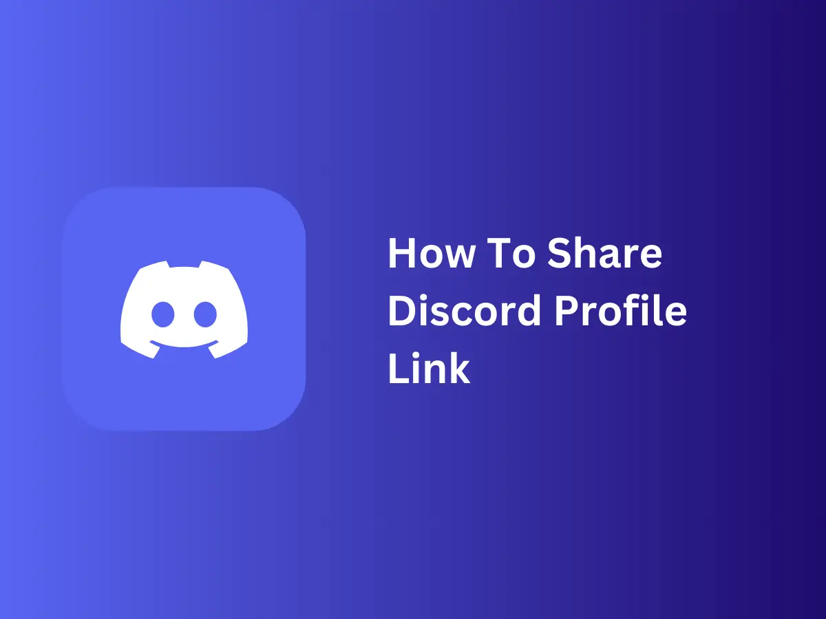 How To Share Discord Profile Link