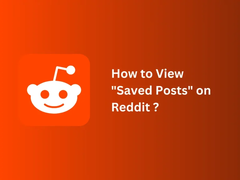 How to View "Saved Posts" on Reddit