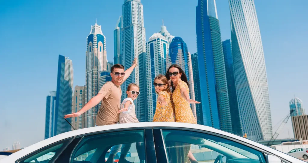 Tourists Dubai