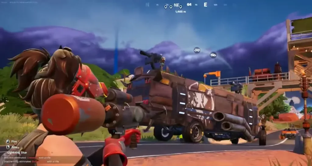 Tow Hook Cannon in Fortnite