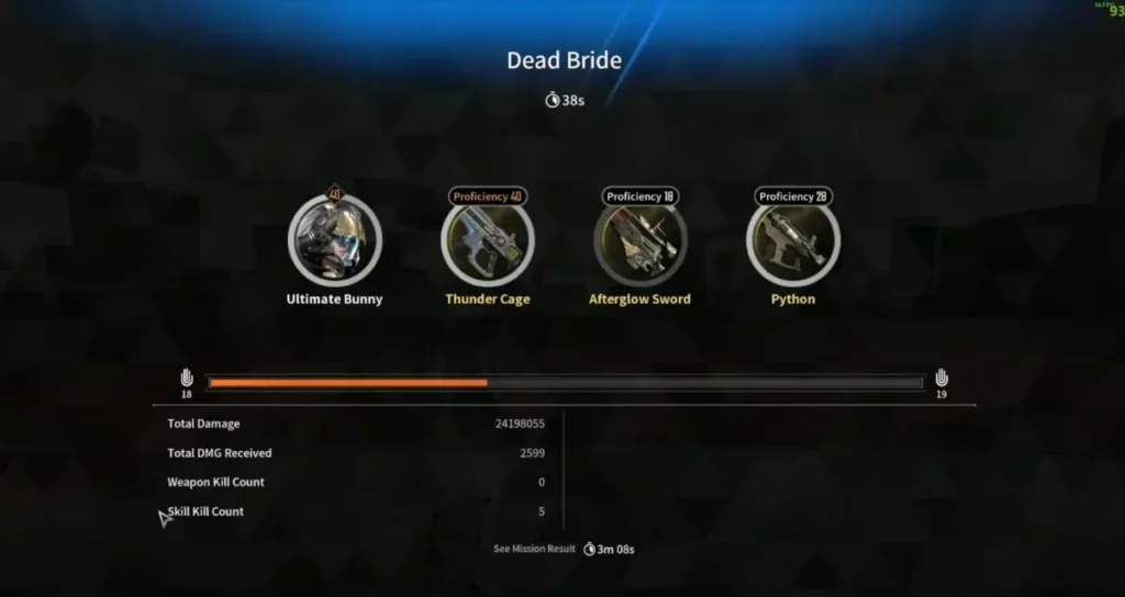 Dead Bride Mission Complete in 38s