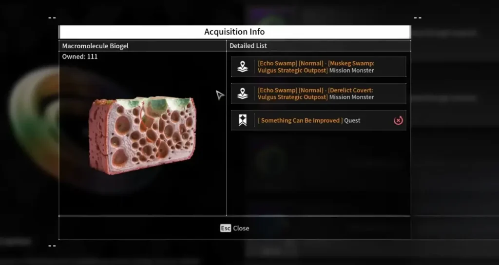 Macromolecule Biogel