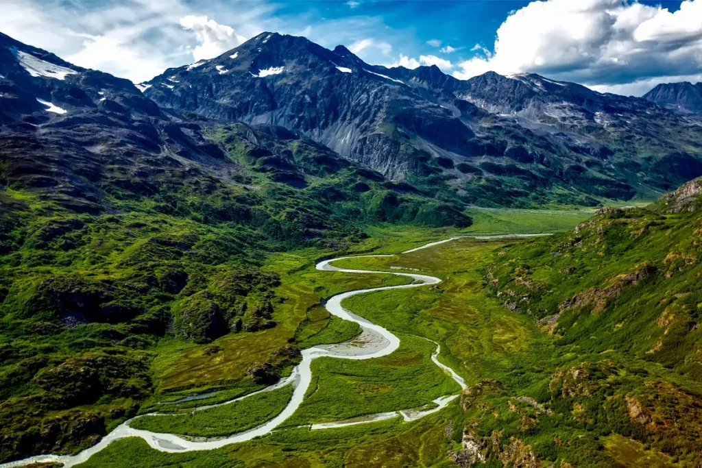 Alaska River Landscape