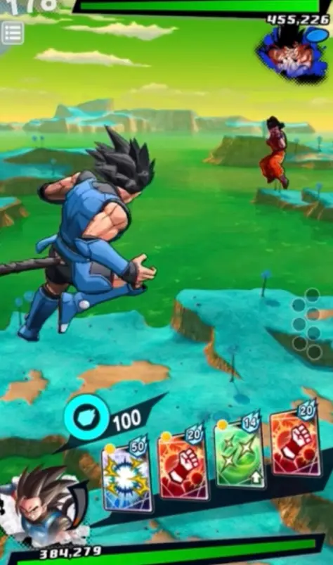 Dragon Ball Legends gameplay