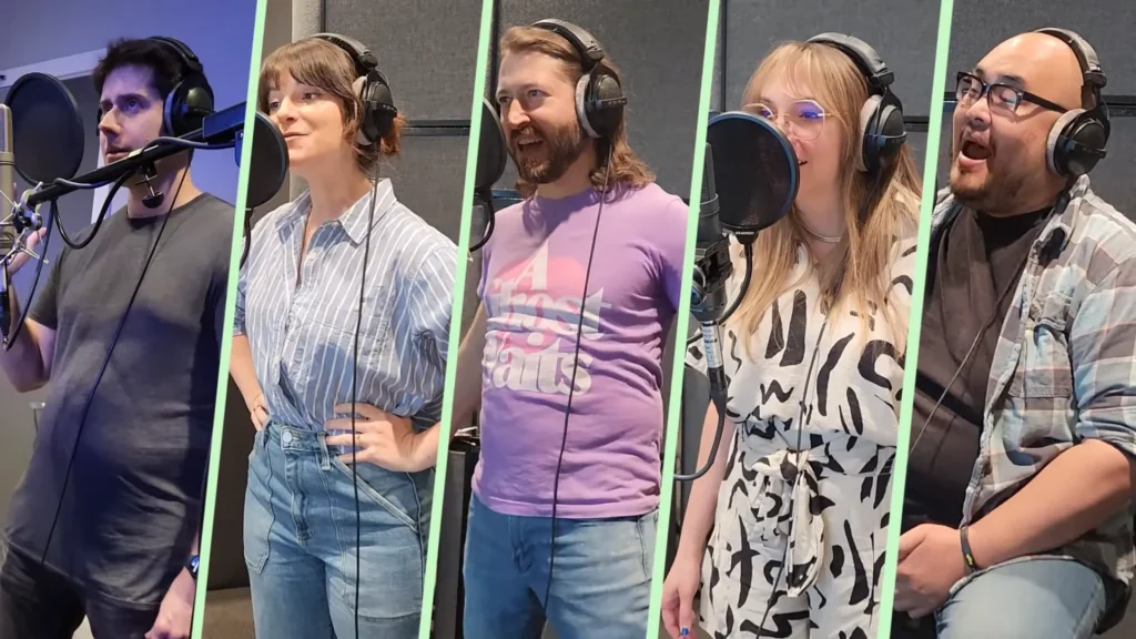 SUPERVIVE professional voice actors