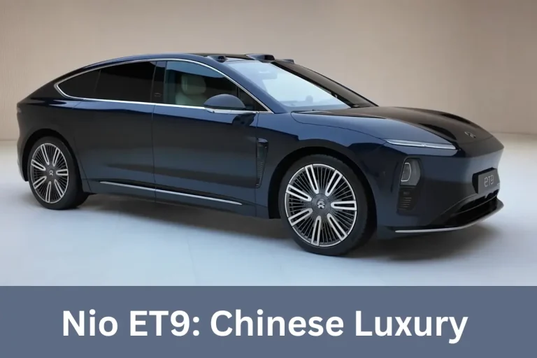 Nio ET9 A Chinese Luxury Contender Poised to Rival the S-Class