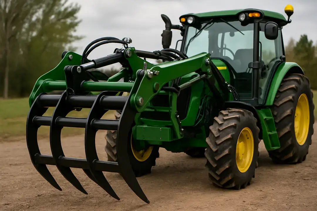 Essential Tractor Grapple Features for Farm and Forestry Work