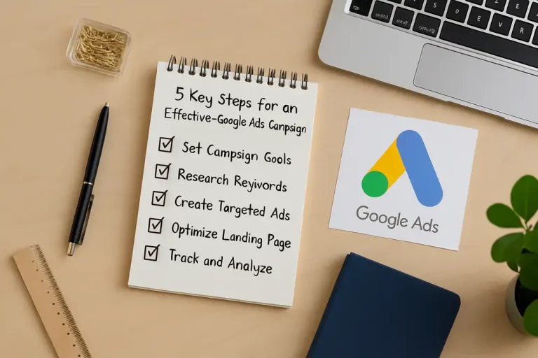 5 Key Steps for an Effective Google Ads Campaign for UAE Service Businesses