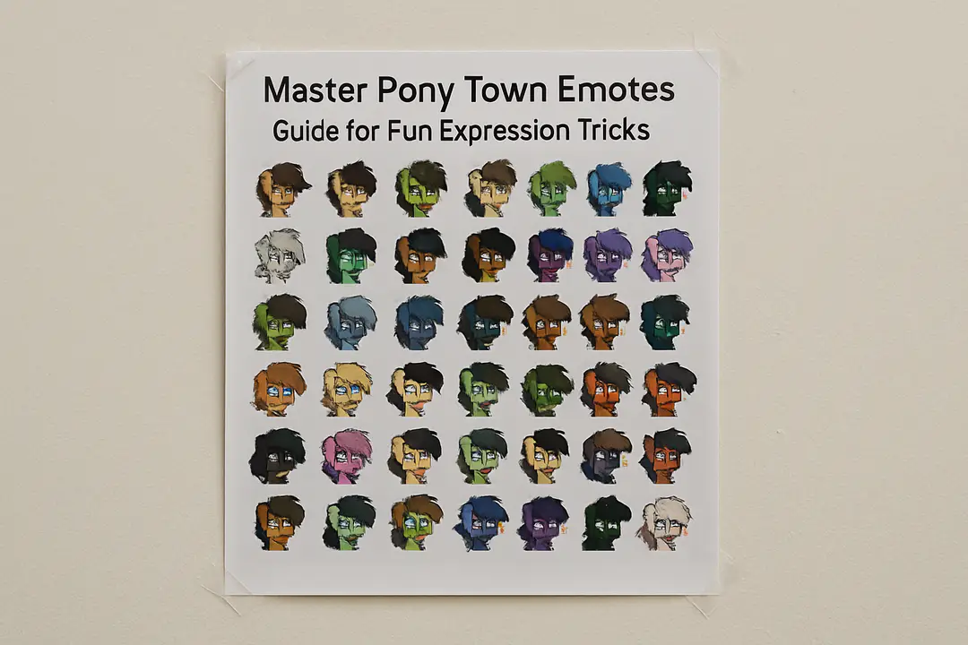 Pony Town emotes
