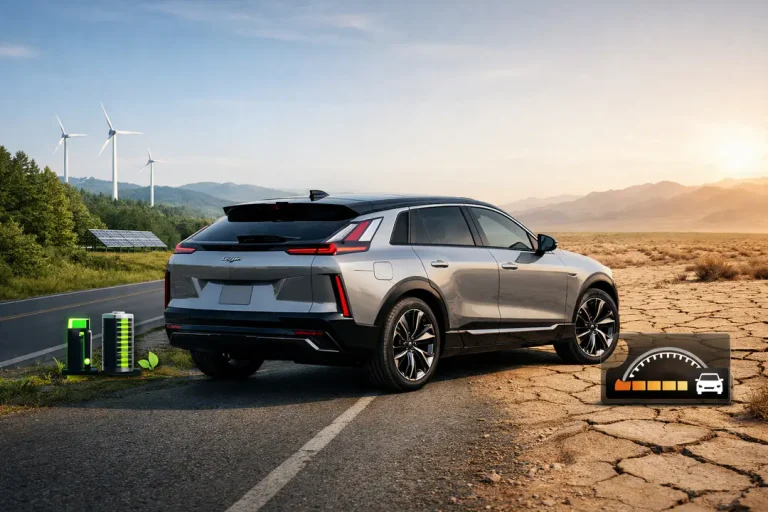 Cadillac LYRIQ driving modes: range & battery FAQ