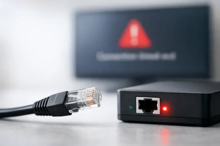 Connection timed out getsockopt error explained