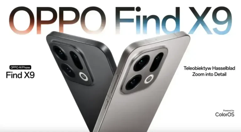 OPPO Find X9 phone promo image