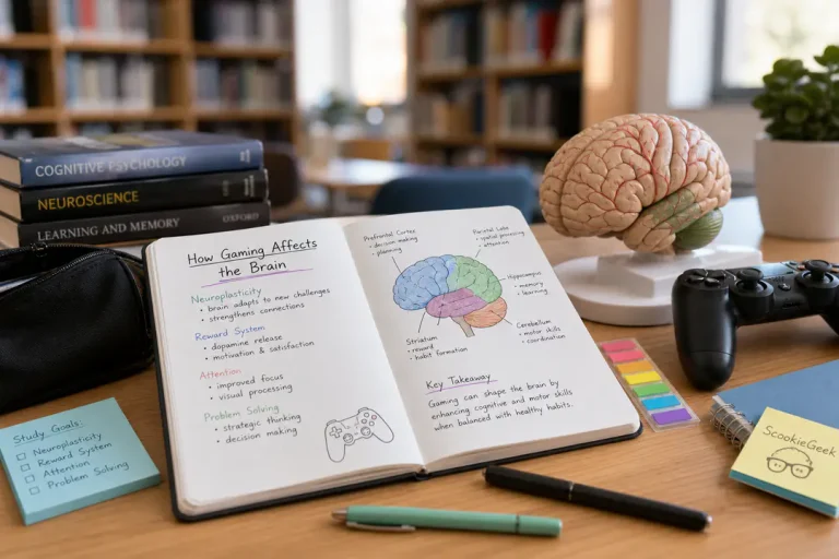How Gaming Affects the Brain, ScookieGeek