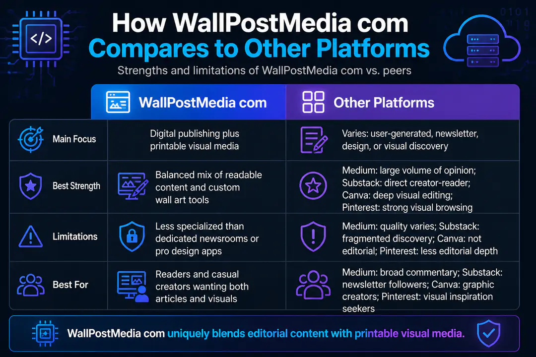 How WallPostMedia com Compares to Other Platforms