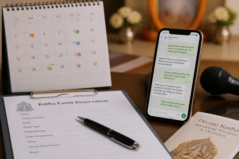 Indresh Upadhyay Katha Fees: Booking and Event Details Reviewed