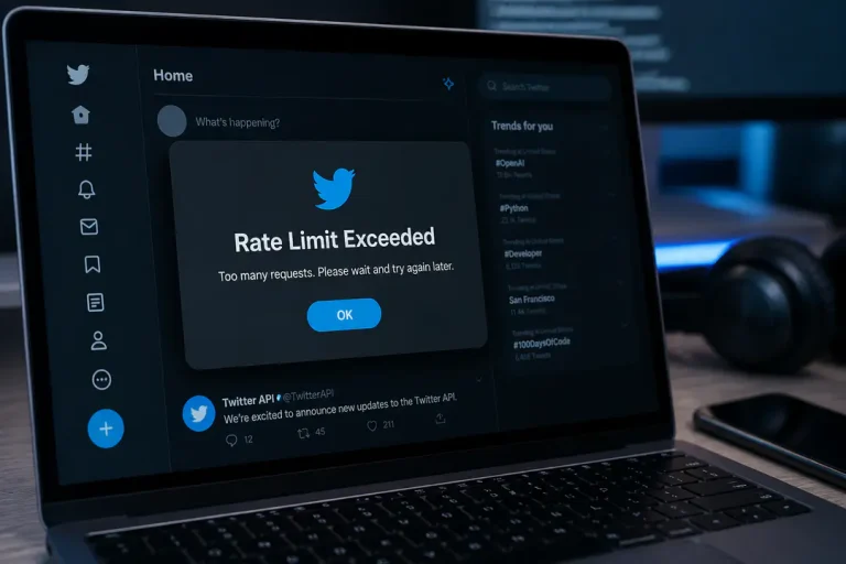 Rate Limit Exceeded Twitter: How to Fix the Error