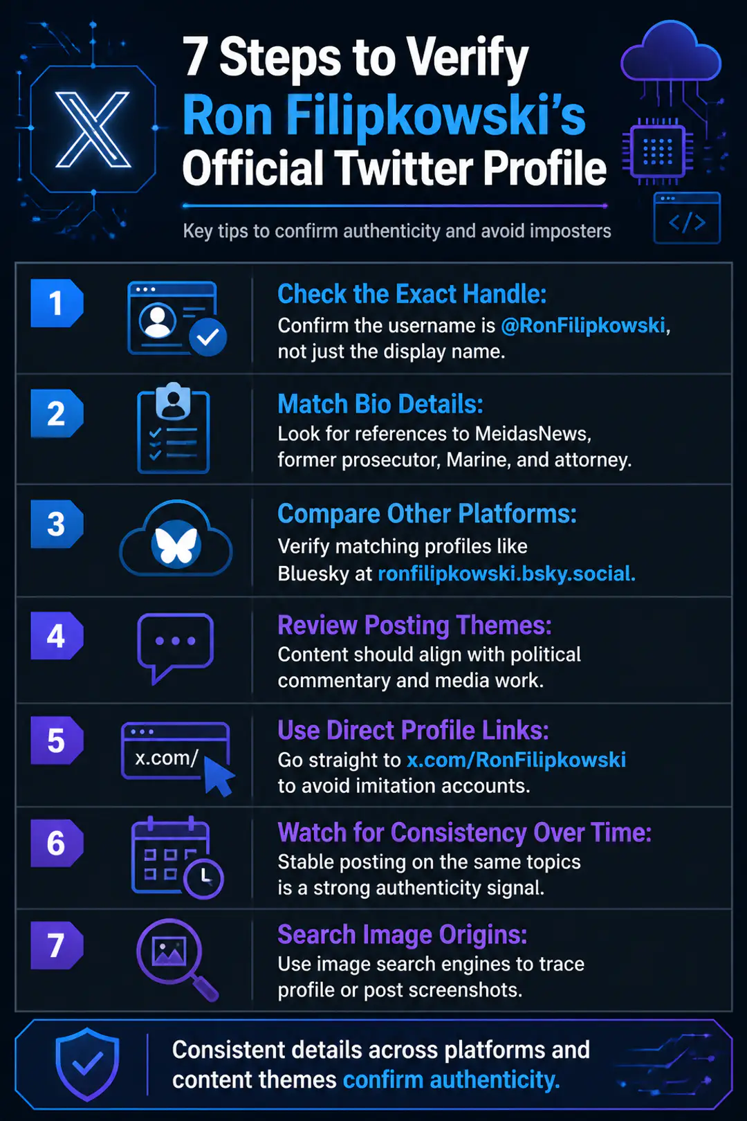 7 Steps to Verify Ron Filipkowski’s Official Twitter Profile 7 Steps to Verify Ron Filipkowski’s Official Twitter Profile