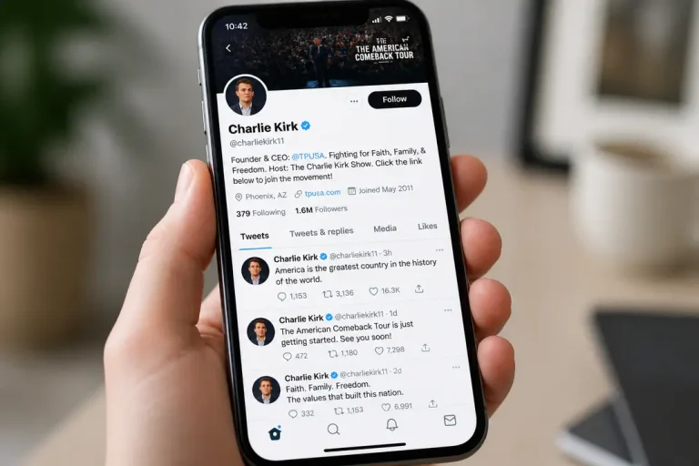 Charlie Kirk Twitter: Official Profile and Recent Posts