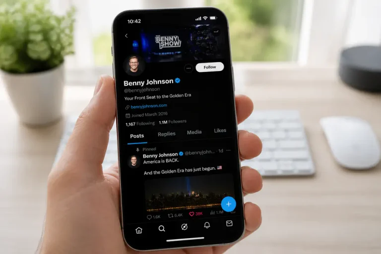 Benny Johnson Twitter: Discover Benny Johnson’s Official Twitter Profile