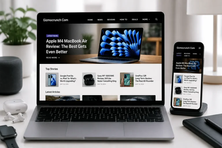 Gizmocrunch Com: What the Site Offers