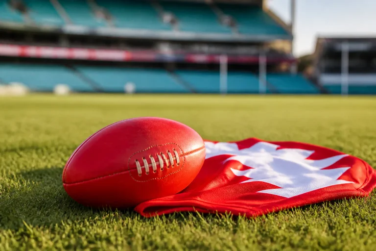 Football on Bahrain flag on field