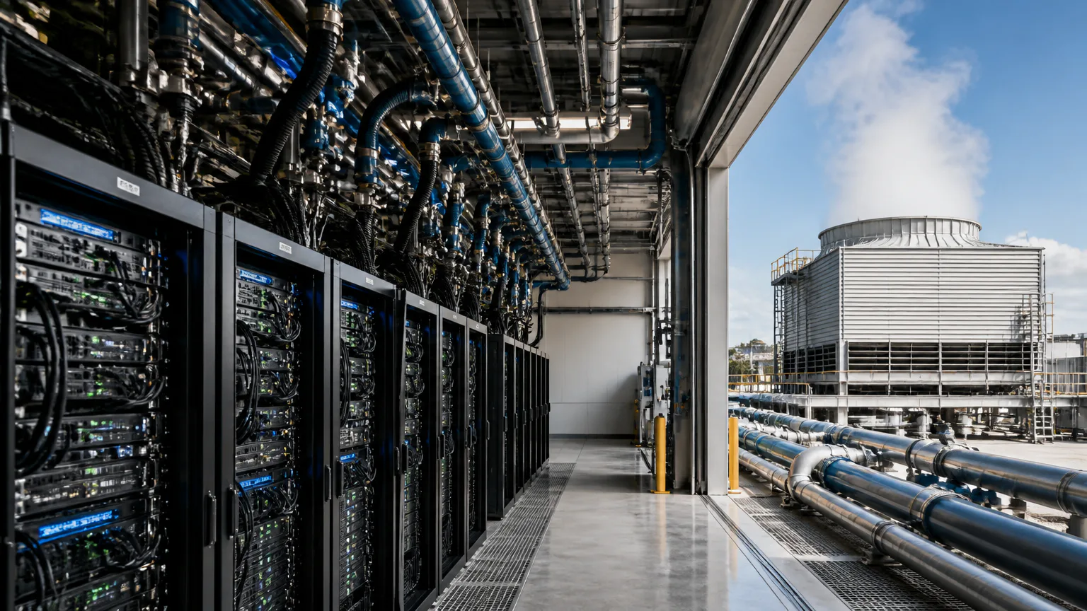 {"description":"AI data center with